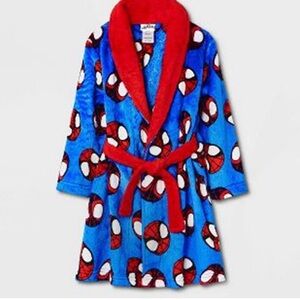 Kids Blue and Red Superhero Pajamas